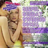 SINFUL SUNDAY SWINGER SOCIAL ‘Mother’s Day MILF’ Edition